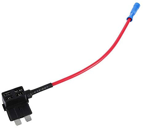 12V Mini adaptateur de prise de fusible, support de fusible lame APM ATM, lame de support de boîte à fusibles lame prise de voiture add-a-circuit arrière standard