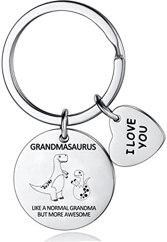 Oma Geschenke Oma Masaurus Schlüsselanhänger Oma Geschenke Lustiger Schlüsselanhänger Geburtstag Weihnachten Geschenke Toll für Oma von Enkelkindern, Grandma, Einheitsgröße