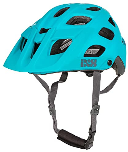 IXS Evo Mountainbike-Helm Trail/All Mountain, Lagunenfarben, SM (54-58cm)