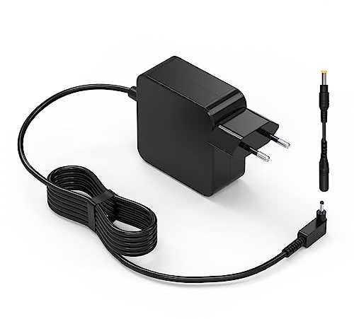 shefor Cargador Acer Portatil 45W para Aspire 3 5 E15 E5 E1 ES1 ES15 E1-571 V3 V5 Swift 3 1 5 SF314-52 SF314-51 SF113-31 SF314-54 Spin 1 3 5 Chromebook 11 13 14 15 R11 R13 C720 Ordenador Adaptador