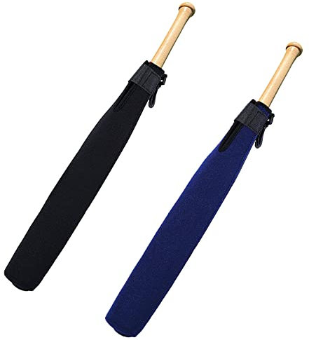 Baseballschläger-Hülle, 2 Stück Schlägerwärmer, Softballschläger-Schutzhülle, Softballschläger-Abdeckung für Sport, Schläger-Schutz, Schlägerausschlagschutz, Softball, Baseball-Zubehör