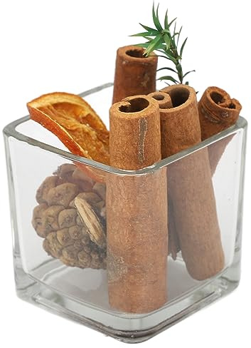 Cinnamon Sticks Fragrance, Potpourri Dried Flowers Lemon Slices Flameless Home Decorative Essential Oils Diffuser, Home Decorative Potpourri