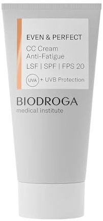 BIODROGA Medical Institute - Even & Perfect CC Cream Anti-Fatigue LSF 20 30ml – Gesichtspflege, Anti-Müdigkeit, Teint-Optimierung, Hyaluronsäure, Vitaminkomplex, Parabenfrei, Silikonfrei, Mineralölfre