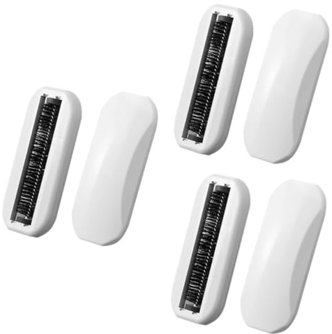 ABOOFAN 3pcs Ergonomic Hand Crumb Sweeper Rolling Brush for Floors Beds Compact Cleaning Tool