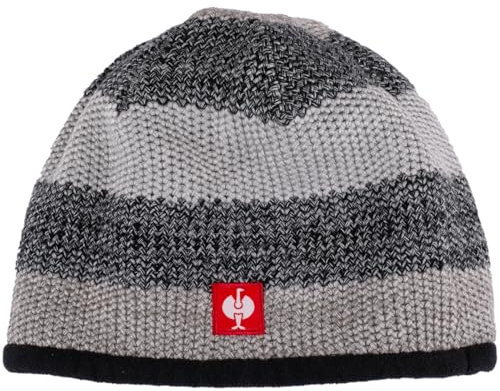 Engelbert Strauss Unisex - Erwachsene Strickmütze e.s.Motion 2020, Farbe:schwarz/Platin, Größe:XS