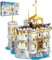 Reobrix Castle Building Block Set, Medieval Royal Bay Display Collectible Model Kit for Adults, 66013 Retro Modular Architecture Construction STEM Brick Puzzle Toy Gift for Teens 14+ (3752Pcs)