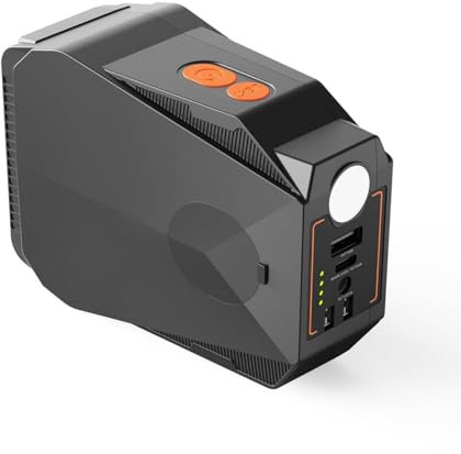 GICLE 4000mAh Powerbank für SUP Pumpe, Leistungsausgang bis 150W, AC 100-240V mit 12V Zigarettenanzünder & DC 5.5×2.5mm Anschluss, Für Schlauchbootpumpen, Kühlboxen