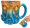 SPHERETRON 3D Oktopus Biergläser 3D Oktopus Geschenke Für Männer 3D Tasse Geburtstagsgeschenk Für Männer Geburtstag Bierkrug Personalisiert Meeresleben 3D Statue Octopus Kaffeetasse Männergeschenke