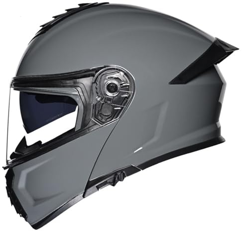 Caschi Apribili E Modulari Casco Modulare Per Motociclette Con Doppia Visiera Casco Apribile Integrali Per Uomini E Donne Adulti Approvato DOTECE Caschi Modulare Integrato J,XXL:63-64CM