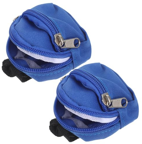 JOINPAYA Lot De 2 Mini Sacs À Dos Miniatures pour Maison De Poupée Accessoires De Maison De Poupée Sacs D'École Miniatures