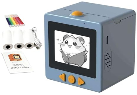 Creador de Pegatinas Dispositivo Portátil con Voz y Pantalla para Etiquetas | Etiquetadora sin Para Manualidades, Dormitorio, Clases, Escuela, Oficina, Hogar
