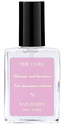 Nailberry The Cure Nail Hardener 15 ml | Promotes Strength and Hydration | Helps Repair and Restore Nails