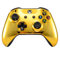 eXtremeRate Front Hülle Case für Xbox One S&X, Custom Glossy Skin Cover Vorderseites Gehäuse Faceplate Shell Ersatzteile für Xbox One S/X Controller Modell 1708-Chrome Gold