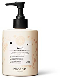 Maria Nila Colour Refresh, Sand 300 ml, Sand Hair Mask, Semi-Permanent Pigments, 100% Vegan & Sulfate/Paraben free