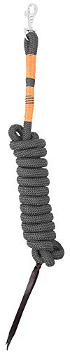 PFIFF 102809 Knotenhalfter - Set, grau-orange Shetty