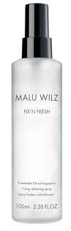 Malu Wilz Fix'n Fresh Fixing Spray Make up 100ml I Setting Spray zum Fixieren des Make ups I Feiner Sprühnebel I Erfrischt und befeuchtet die Haut