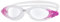 Zoggs Panorama Schwimmbrille Erwachsene, Herren und Damen – UV-Schutz, Antibeschlag, Bequemer, Auslaufsicherer Sitz, Schnell verstellbares Kopfband, 180° Rundumsicht, Klares Glas/Klar/Lila