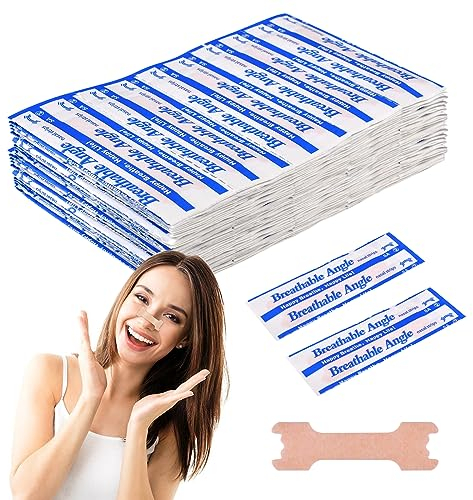 Nasenpflaster Schnarchen,Nasenstrips Gegen Schnarchen,Nasenstrips Schnarchstoppper,Schnarchstopper Pflaster,Nasenpflaster Besser Atmen,Lindert Sofort Verstopfte Nase,Verbessert Den Schlaf (100pcs)