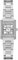 Emporio Armani Watch for Women, Quartz Movement and 31mm Case Size with Stainless Steel, Leather or Silicone Strap Silberfarben, 20MM