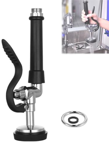Rubinetto da Cucina Estraibile pre r, Valvola di Spruzzo Multifunzione Portatile, Sostituzione Dello Spruzzatore in Ottone con Maniglia Singola, Accessori for Ad Alta Pressione