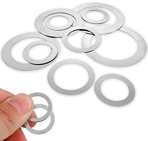 Plasmagal | Arandelas de Ajuste DIN 988 de Acero desde 0,1mm a 1,0 mm de espesor (Bolsas de10,100 ó 1.000 unidades) (100, 10x16x0,1)