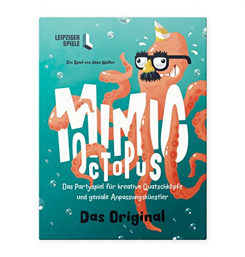 Leipziger Spiele Mimic Octopus – Das kommunikative Partyspiel für Erwachsene und Jugendliche (Das Original)