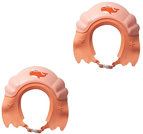 Alipis 2 Pezzi Cuffia per La Doccia per Bambini Cuffia da Bagno Shampoo Sicuro Doccia Bagno E Cuffia per Il Lavaggio dei delle Bambine Vivaci E Vivaci