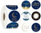 Ramadan Sticker Ramadan Aufkleber, 600 Stück Eid Mubarak Sticker Runde Geschenktüten Etiketten, DIY Selbstklebende Umschläge Siegelaufkleber Dekoration für Muslim Islam Party Geschenkbox(3,5cm)
