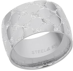 JOOP! Ring Edelstahl Damen Ringe, Silber, Kommt in Schmuck Geschenk Box