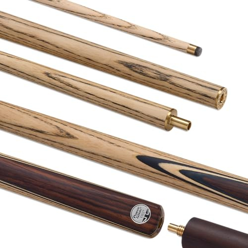 POWERGLIDE Vinci Tournament Ash Snooker Cue 2 Piece 18 oz
