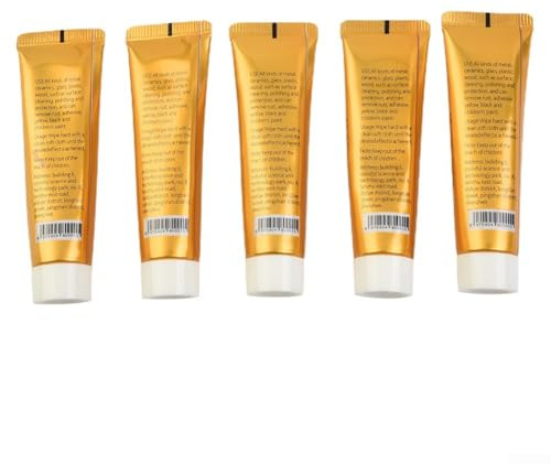 Crema pulidora de metal, pasta de pulido de 15 g para eliminación de óxido y protección del brillo, adecuada para acero inoxidable, latón, aluminio y cromo
