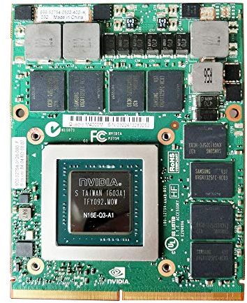 New 4GB Graphics Video Card GPU Upgrade Replacement, for Dell Precision M6700 M6800 7710 7720 M7720 M7710 Mobile Workstation Laptop, NVIDIA Quadro M4000M GDDR5 MXM VGA Board Repair Parts