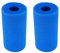 Zerotwo Pool-Filterschaum Filterkartuschen Kartuschen Für Intex-Typ A Pool Filter Schaum Schwamm Filteranlagenzubehör Wiederverwendbarer und Waschbar (2Pcs (20 * 10CM), Blau)
