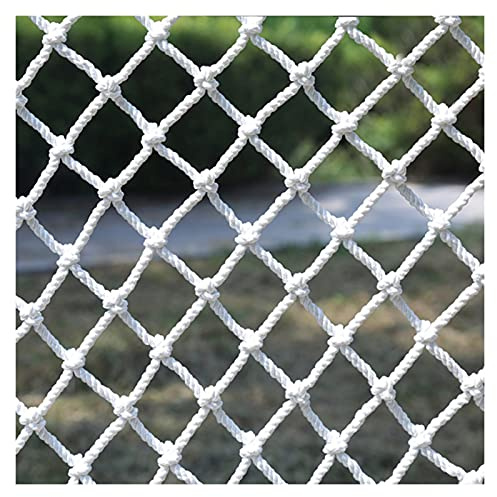 ALGWXQ Kid Safety Net, Baby Safety Stairs Rail Net，Child Pet Cat Protection Net，Fence Nylon Netting for Balcony Window，Customizable Color : 10cm mesh, Size : 1x6m(3x20ft)