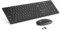 Wireless Keyboard and Mouse Combo - 2.4GHz Wireless Connection - Ultra Slim - Silent Mouse, Compact Full Size Keyboard and Mouse Set- Adjustable 1600 DPI (Black)