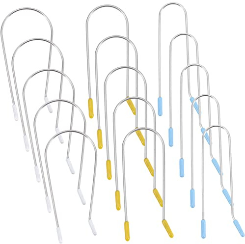 OATIPHO 24 Piezas Pinzas Para Rulos Calientes Pinzas De Repuesto Forma Para Rizador Caliente Para Mujeres y Niñas