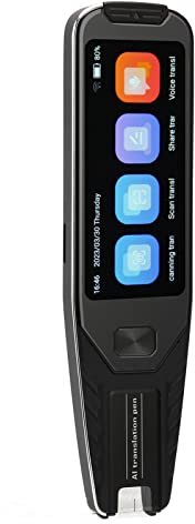 Lápiz Lector de escaneo, bolígrafo Inteligente traductor de Idiomas, bolígrafo traductor Inteligente, traductor electrónico de Idiomas Extranjeros, bolígrafo traductor de 3,5 Pulgadas Compatible