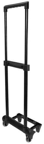 BAZEITFLOW Carretilla de Mano Plegable de Aluminio Resistente con Mango Ergonómico Ruedas Duraderas para Compras y Viajes Carrito Ligero y Compacto para Oficina y Aeropuerto Ahorro de