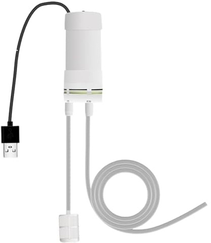 Siphon Pump för vatten – självflödande elektrisk siiphon – elektrisk siiphon pump för vatten | Hushåll USB-pumpar för pool damm handfat bevattning trädgård källare akvarium husbil utomhus