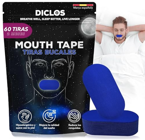 PACK 60 TIRAS BUCALES para Dormir Mouth Tape for Sleeping.