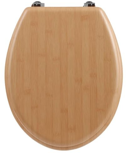 5five - wc-sitz mit bambus-effekt aus holz