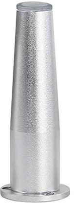 JRPT Tischkufe Tischuntergestell 4Piece,Möbelfüße Dick 6Mm,Matte Aluminium,Einstellbare 10Mm Tragender 200Kg Nicht Leicht Zu Rosten Hohe Qualität/Silber / 15cm