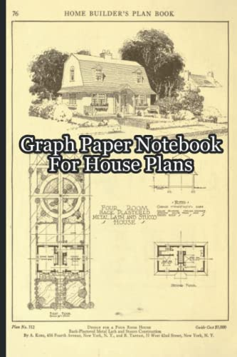 Graph Paper For House Plans: Blueprint Graph Paper For Drawing Architectural Design
