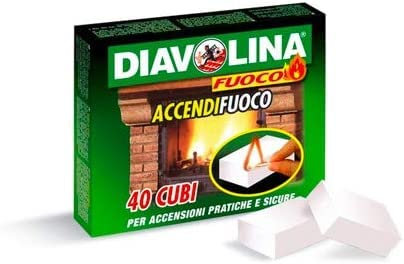 Mondo Viro Allumez feu naturel et écologique pour cheminées poêles et barbuecue (40 Cubes)