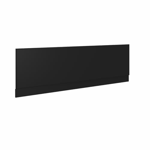 Aquariss 1800mm Front Straight Wood Bath Panel Matte Black