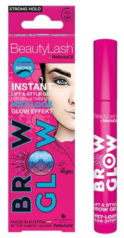 Brow Glow - BeautyLash By RefectoCil - Instant Lift & Style Gel for Shiny Eyebrows with Strong Hold & Natural Shine