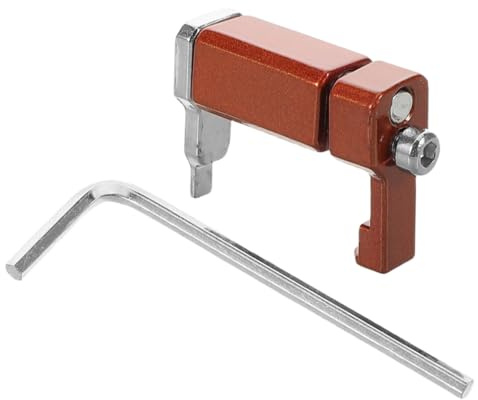 UPKOCH Herramienta de Ajuste de Entonación para Puente de Guitarra Eléctrica Sistema de Trémolo Doble con Calibrador Preciso y Llave Accesorio Profesional para Mejorar y Sonido
