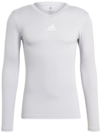 adidas Team Base T-tröja för män, Team Light Grey, L