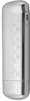 Philley Brillenetui Hard Glasees aus Aluminium Metall,ultraleicht(Silber)