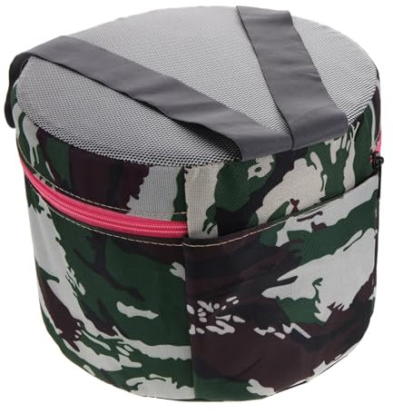 TINEASUR Tragbarer Gartenhocker Für Landwirtschaft Angeln Camping Kunststoff Baumwollstoff Robust Bequem